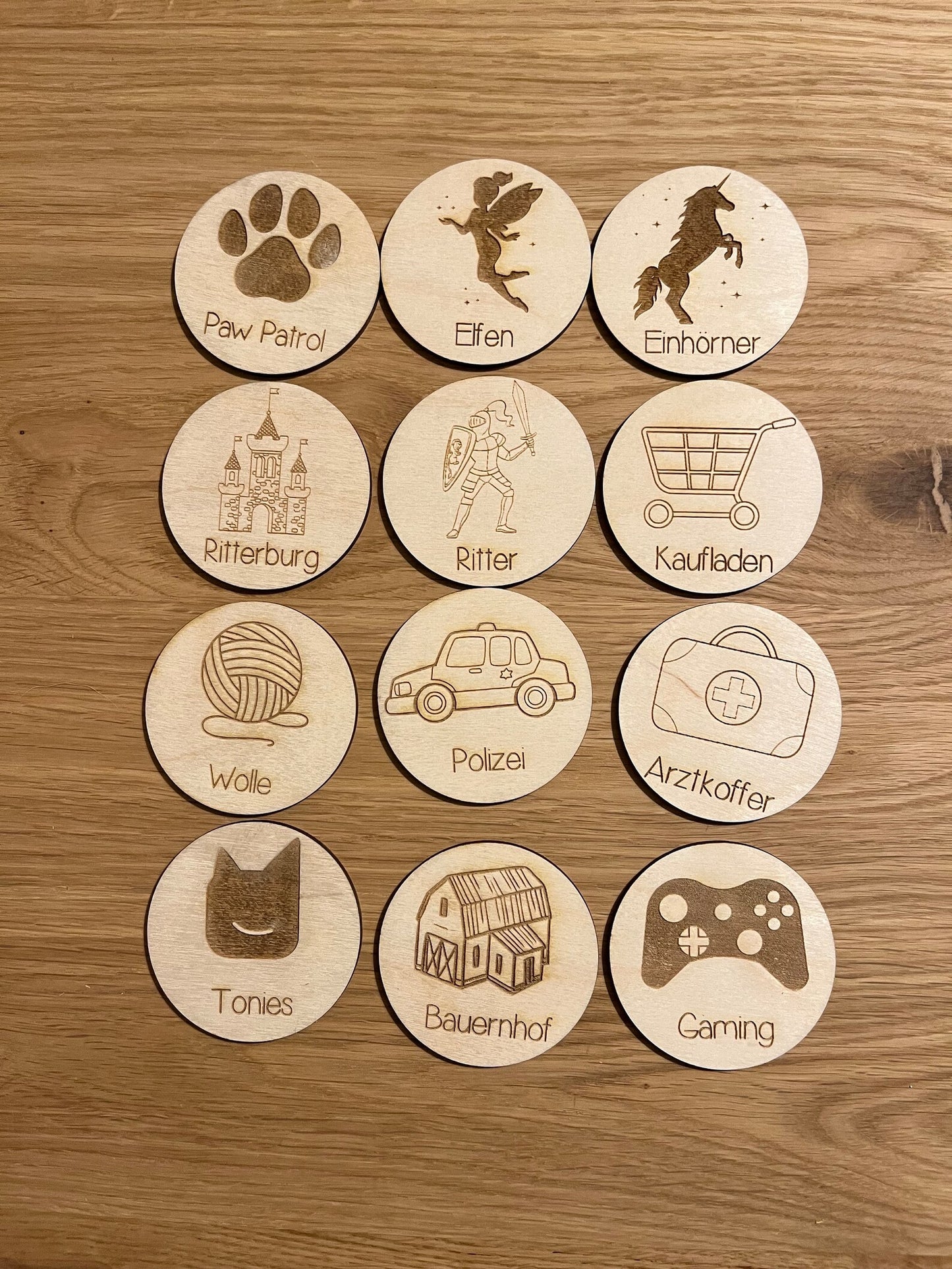 Trofast Holzschilder / Kinderzimmer Organisation / Schilder Ordnungssystem / Trofast Schilder / Spielzeug Symbole / Spielzeug organisieren