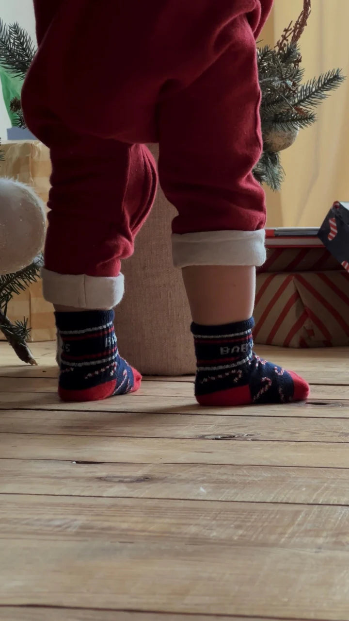 Socken Baby Claus