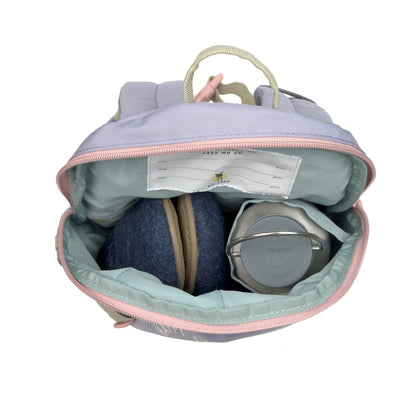 Kindergartenrucksack Tiny Outdoor - Regenbogen, Lila