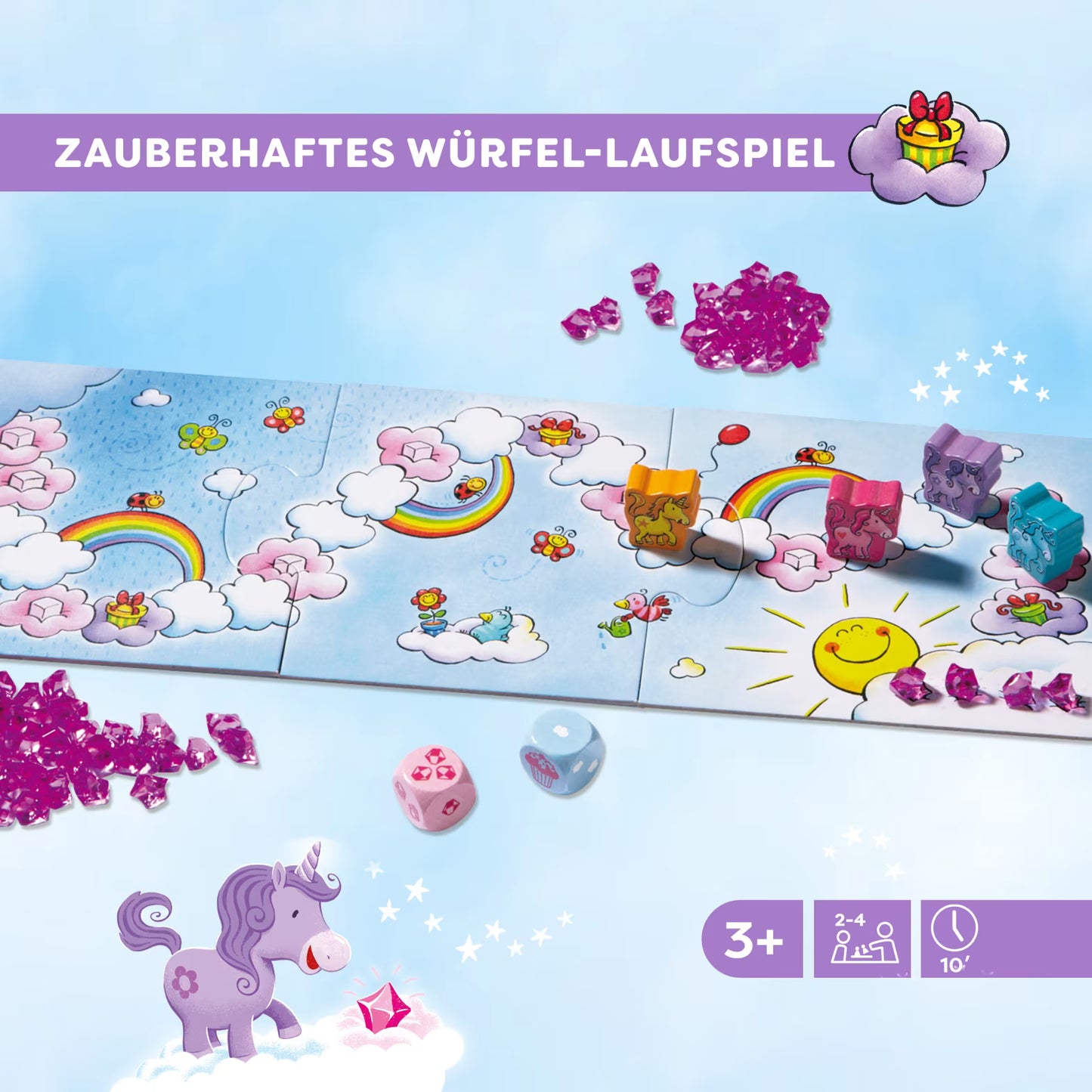 🌈 Einhorn Glitzerglück – Der Wolkenschatz