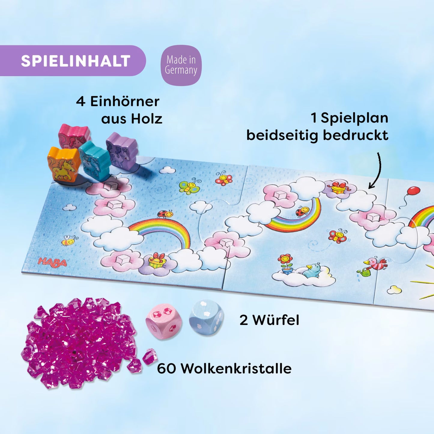🌈 Einhorn Glitzerglück – Der Wolkenschatz