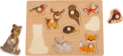 Setzpuzzle Waldtiere | Puzzles | Holz