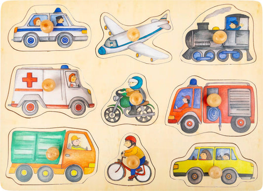 Setzpuzzle Fahrzeuge Der Stadt | Puzzles | Holz