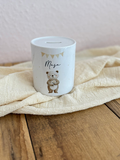 Personalisierte Spardose