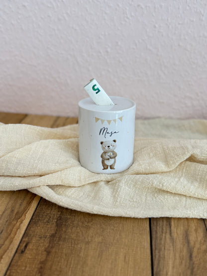 Personalisierte Spardose