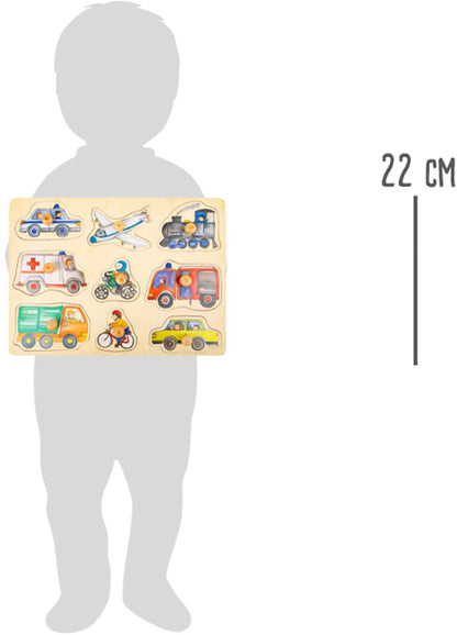 Setzpuzzle Fahrzeuge Der Stadt | Puzzles | Holz