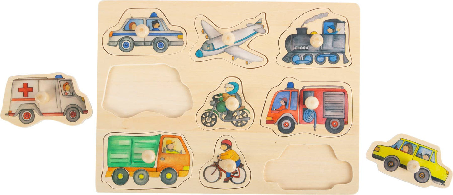 Setzpuzzle Fahrzeuge Der Stadt | Puzzles | Holz