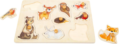 Setzpuzzle Waldtiere | Puzzles | Holz