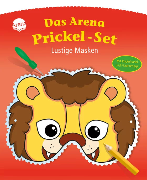 Prickel-Set Lustige Masken