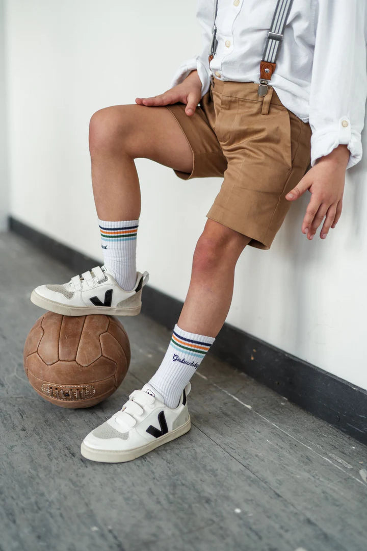 Socken Geburtstagskind Navy