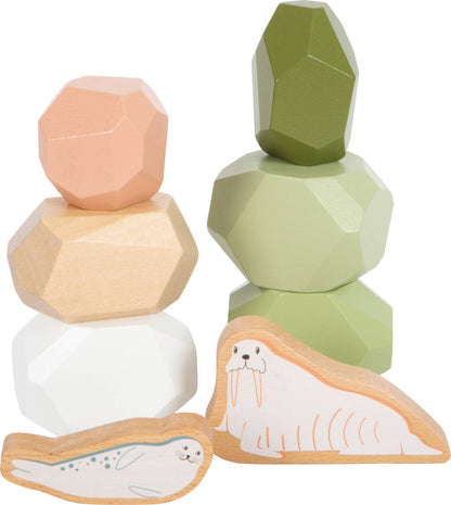 Balanciersteine aus Holz „Arctic“ | Bausteine | Holz