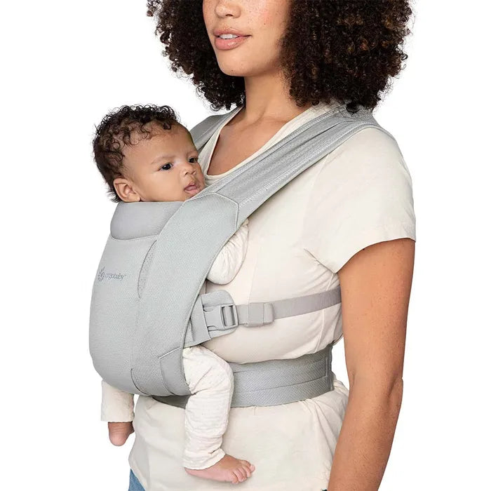 Embrace Neugeborenentrage - Mesh Soft Grey