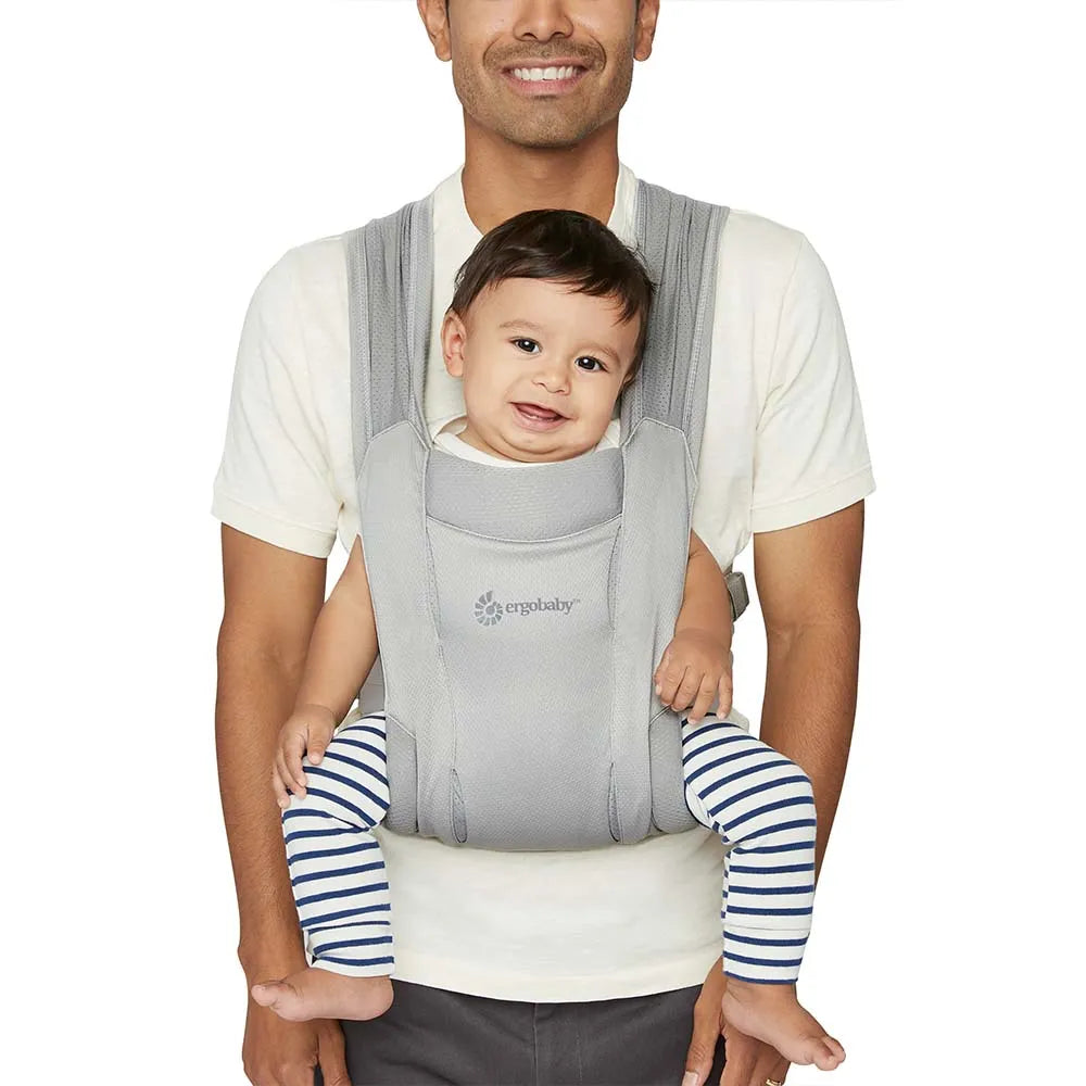 Embrace Neugeborenentrage - Mesh Soft Grey
