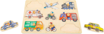 Setzpuzzle Fahrzeuge Der Stadt | Puzzles | Holz