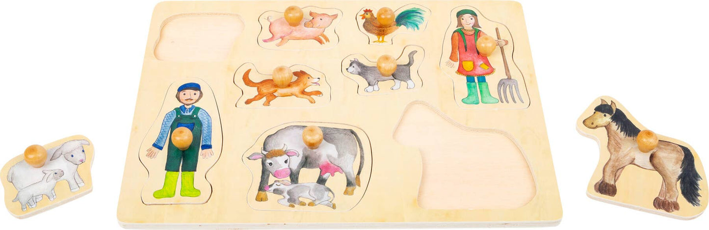 Setzpuzzle Bauernhof & Landleben | Puzzles | Holz