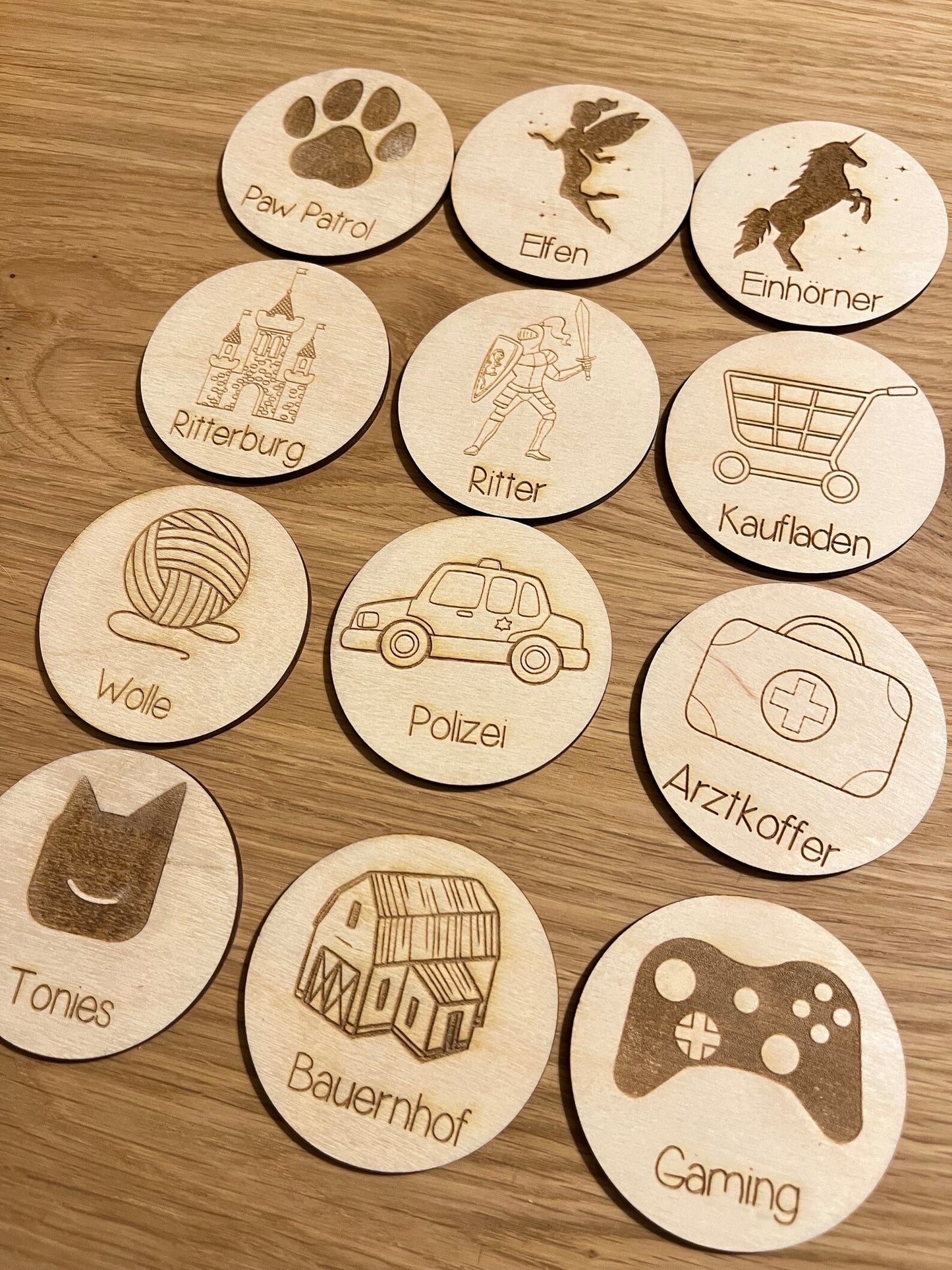 Trofast Holzschilder / Kinderzimmer Organisation / Schilder Ordnungssystem / Trofast Schilder / Spielzeug Symbole / Spielzeug organisieren
