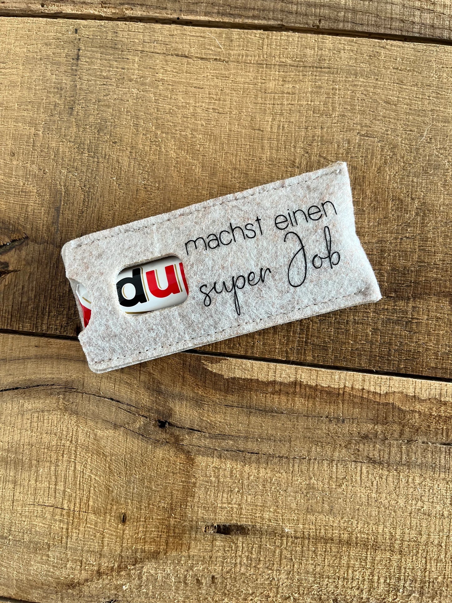 🍫 Personalisierte Schokoriegel-Verpackung – Geschenkidee für Mitarbeiter, Kollegen oder Freunde