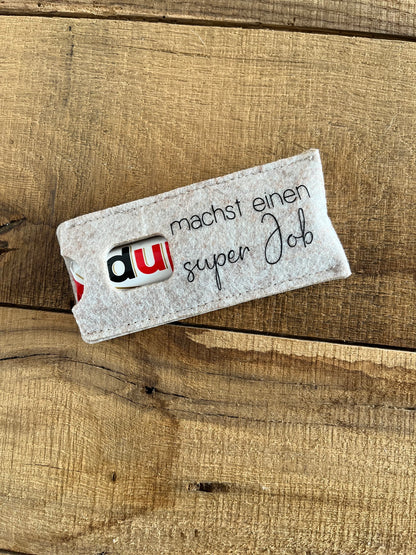 🍫 Personalisierte Schokoriegel-Verpackung – Geschenkidee für Mitarbeiter, Kollegen oder Freunde