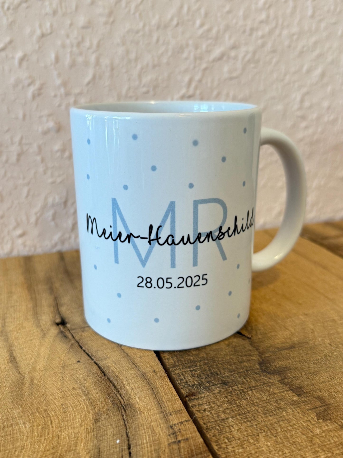 2-er Set Tassen zur Hochzeit