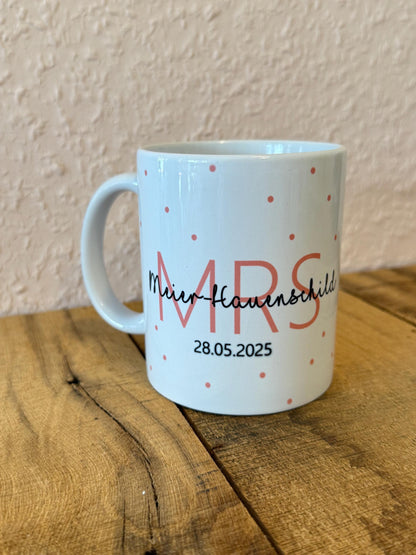 2-er Set Tassen zur Hochzeit