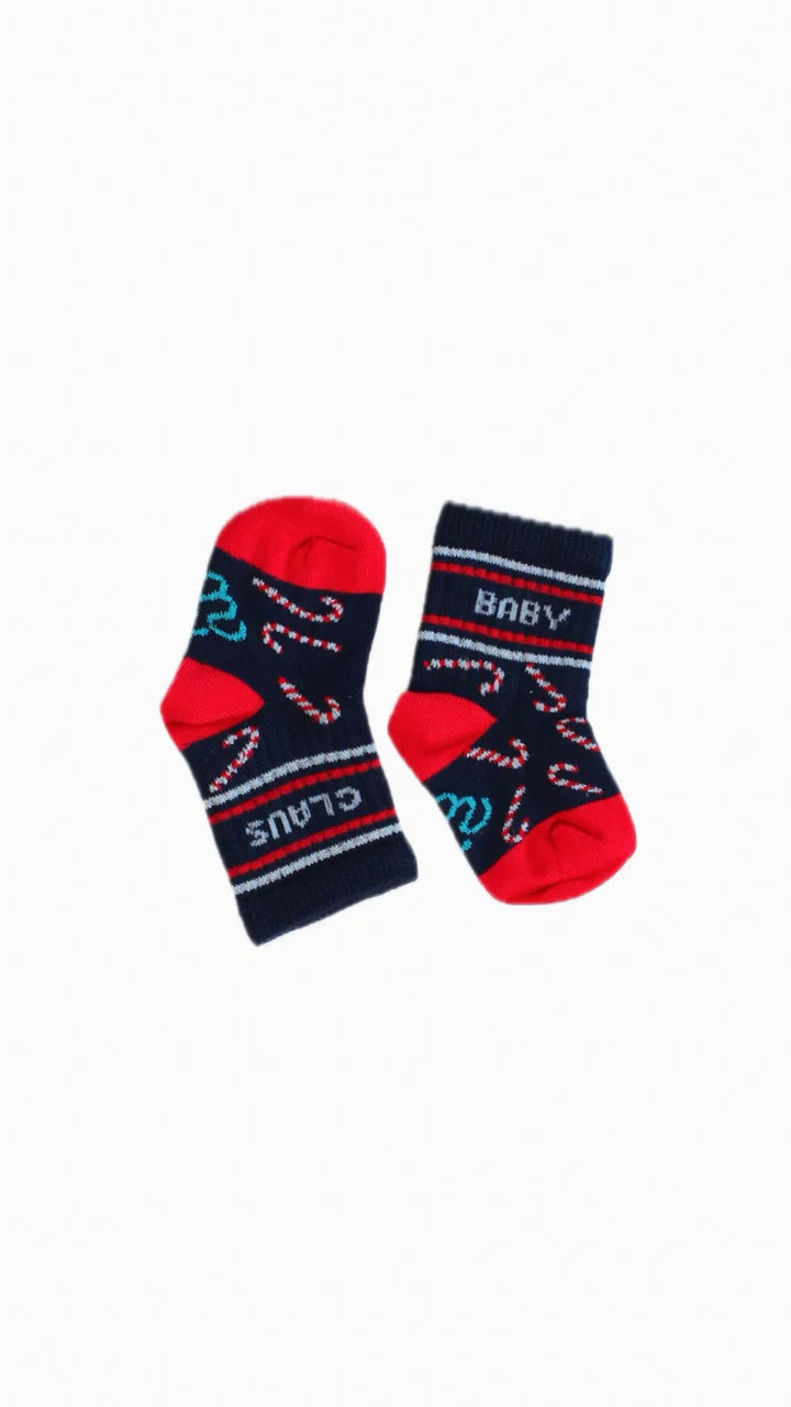 Socken Baby Claus